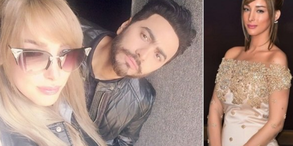 أخد و رد بين بسمة بوسيل و عارضة قام تامر حسني بتقبيلها