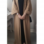 Open Abaya من أفضل الإستايلات علي الأطلاق