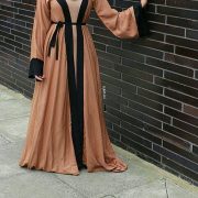 إستايل الـ Open Abaya