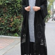 إستايل الـ Open Abaya