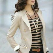 la veste blazer شي حاجة مهمة خاصها تكون عندك