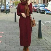 الـ Sweater dresses لهذا الشتاء