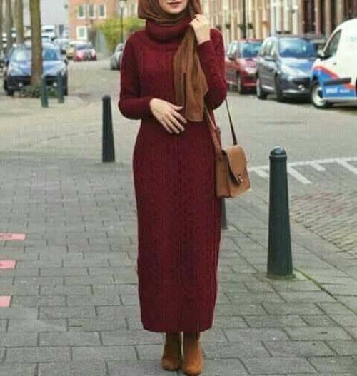 الـ Sweater dresses لهذا الشتاء