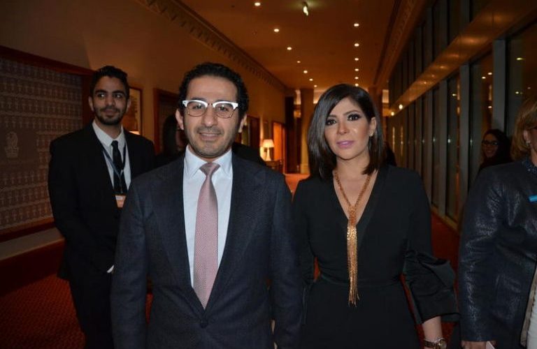 هكذا احتفل الثنائي منى زكي و أحمد حلمي بالسنة الجديدة
