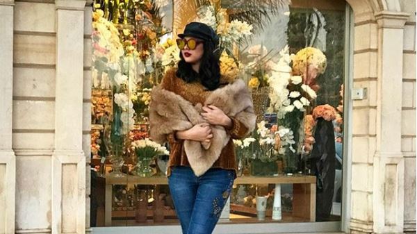 اول اطلالة للجميلة ابتسام تسكت بعد زيادة وزنها