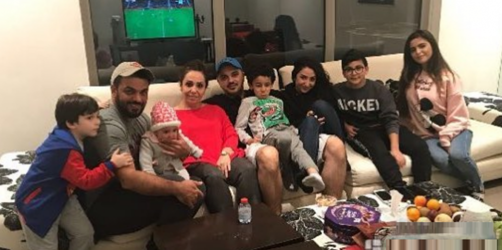 بعد القطيعة.. صورة الصلح بين زوج دنيا بطمة وأمه مها الترك