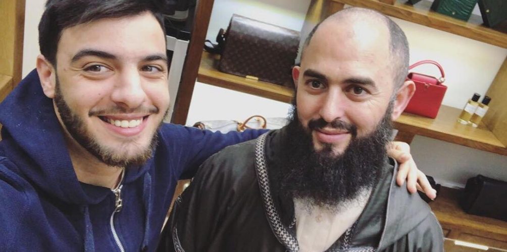 بالصورة..نعمان بلعياشي رفقة الداعية المثير للجدل رضوان عبد السلام