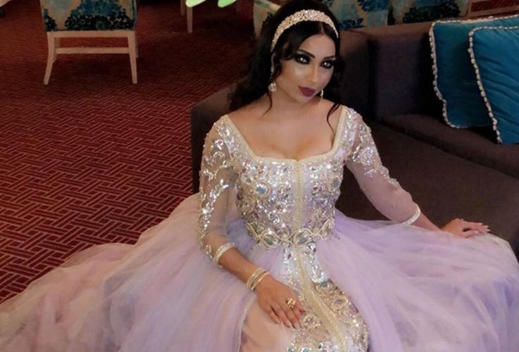 صور..دنيا بطمة تتألق بقفطان ساحر في حفل لها بمازغان
