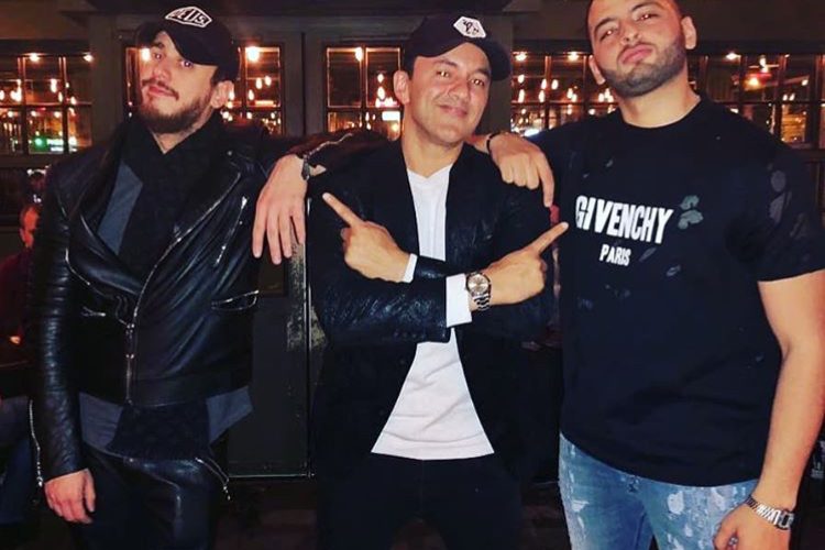 صور..سعد لمجرد يطل من باريس رفقة أمينوكس وريدوان