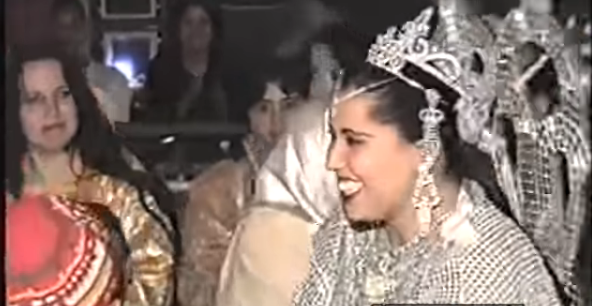 فيديو: شاهدوا مقتطف من حفل زفاف الفنانة سعيدة شرف وزجها الأول عدنان محمد