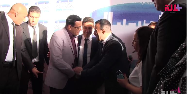 بدخول مهيب..أحمد السقا يزور معرض « بيوتي ايكسبو » بالدارالبيضاء