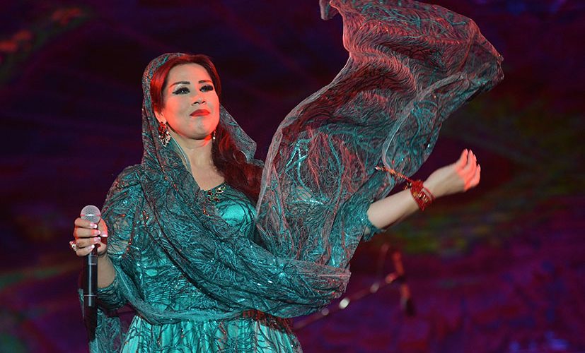 بالفيديو من مراكش.. سعيدة شرف رفقة اللاعب فيصل فجر