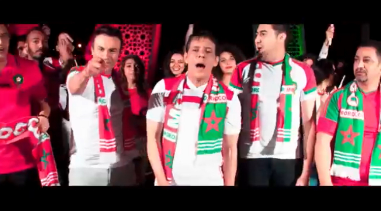 ‏&nbsp;&raquo;We come back&nbsp;&raquo; إهداء من النجوم المغاربة لأسود الأطلس (فيديو)