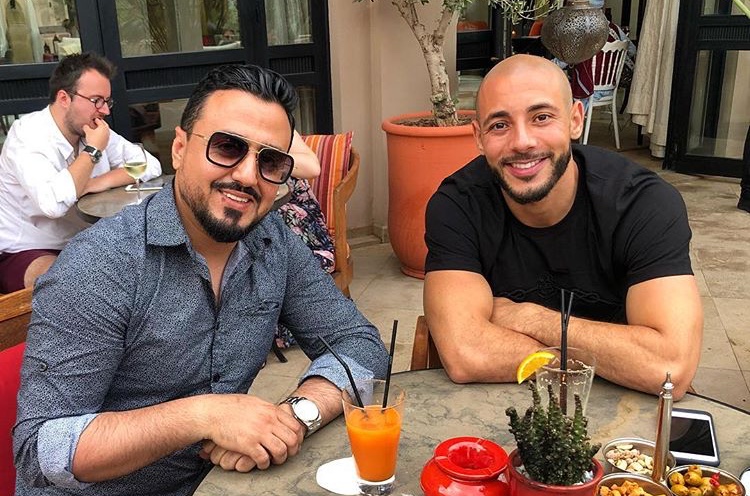 صورة.. رشيد العلالي بصحبة نور الدين أمرابط