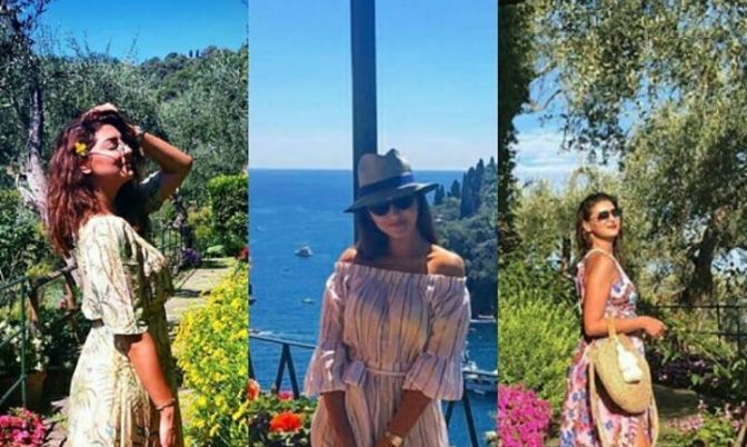 بالصور.. أجمل فساتين مريم سعيد خلال عطلتها بإيطاليا
