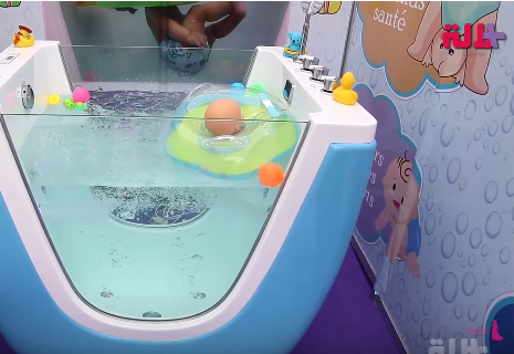 تقنية جديدة للأطفال حديثي الولادة « baby spa »