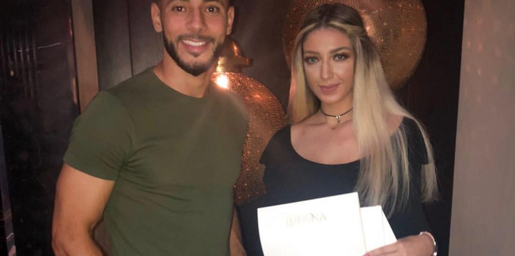 رجوى الساهلي بصحبة نور الدين أمرابط (صورة)