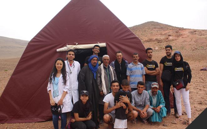 بهدف تحسين ظروفهم المعيشية.. طلبة مغاربة يبتكرون خيمة &laquo;&nbsp;ذكية&nbsp;&raquo; للرحل