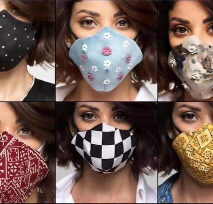 بسبب كمامات قامت بتصميمها.. ليلى الحديوي تتثير الجدل (صور)