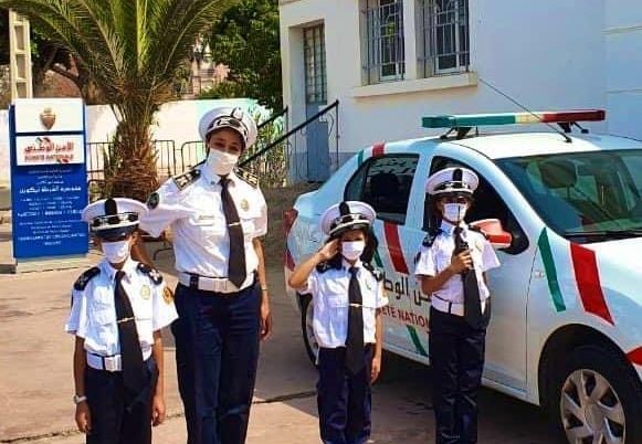 استقبال وهدايا.. ولاية الأمن في أكادير تحقق حلم ثلاث شقيقات (صور)