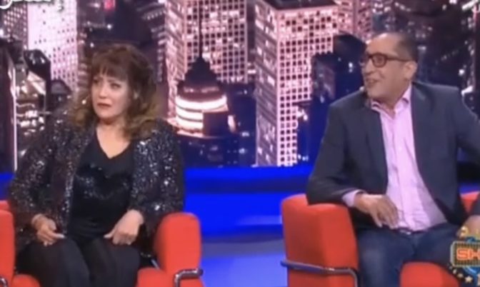 انسجام وعفوية.. سعاد حسن وزوجها يشعلان برنامج « رشيد شو » (فيديو)