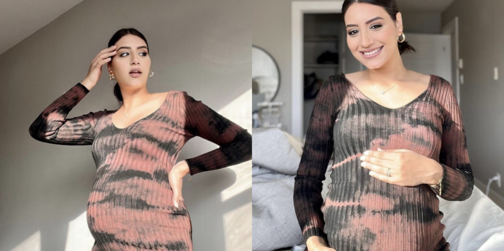 بصور بطنها المنتفخ.. مريم أصواب تخطف أنظار متابعيها