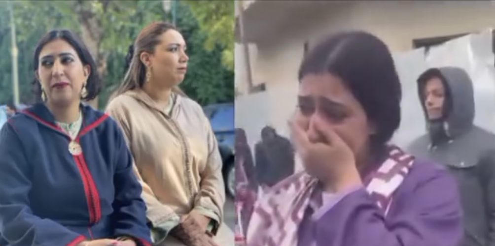 بتأثر كبير.. بوطازوت تودع طاقم عمل &laquo;&nbsp;المكتوب&nbsp;&raquo; بعد انتهاء التصوير باكية (فيديو)