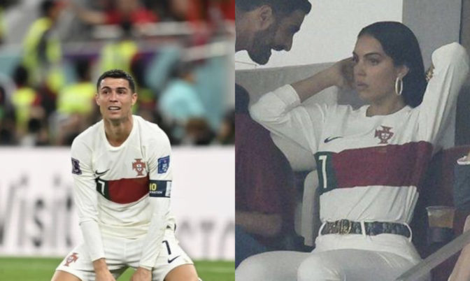 بعد إقصاء منتخب بلاده.. جورجينا تواسي حبيبها كريستيانو رونالدو (صورة)