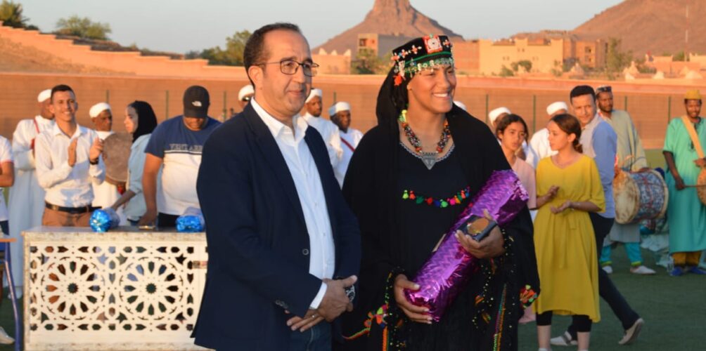 زاگورة.. تكريم الملاكمة المغربية العالمية خديجة المرضي
